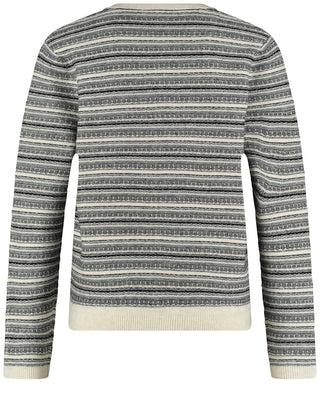 09216 OFFWHITE-BLACK STRIPE;2