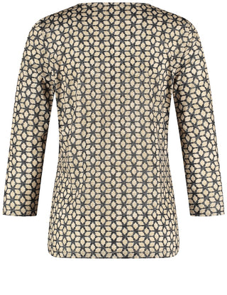 01038 BLACK/TAUPE STAR AOP;2