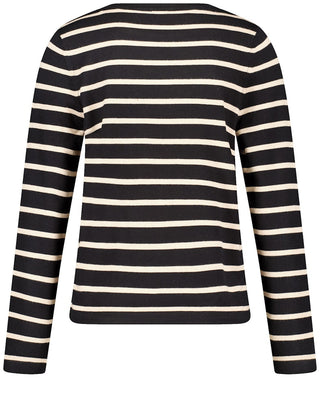 01035 BLACK / TAUPE STRIPE;6