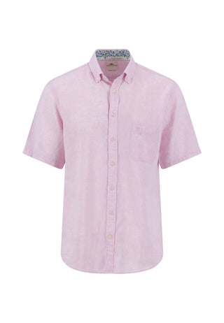 Fynch-Hatton / He.Hemd kurzarm / Summer Linen, B.D., 1/2