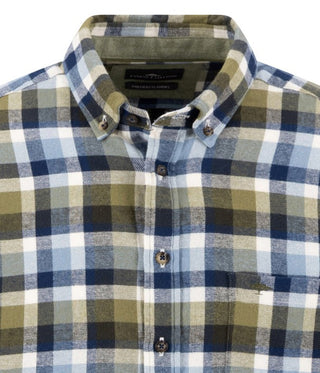 Fynch-Hatton / He.Hemd langarm / Flannel Check, B.D., 1/1