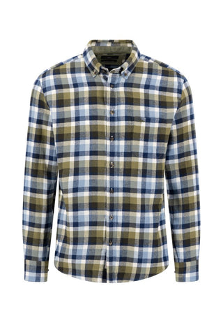 Fynch-Hatton / He.Hemd langarm / Flannel Check, B.D., 1/1