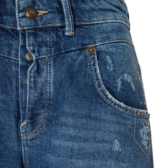 D660 heavy damaged blue;8