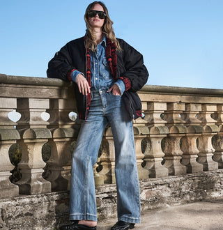 D403 authentic sky blue wash;35