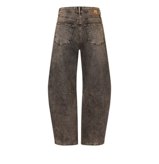 D795 brown crincle wash;2