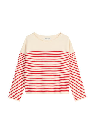 J46 striped / raw cream;1