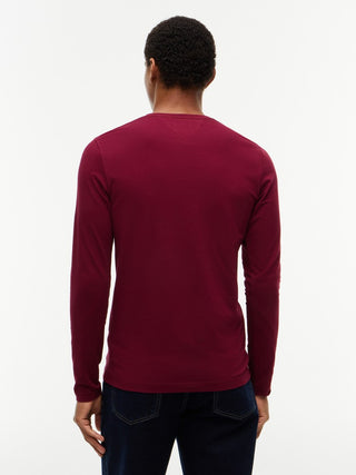 TOMMY HILFIGER / He.T-Shirt / STRETCH SLIM FIT LONG SLEEVE TEE