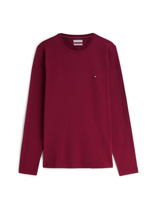 TOMMY HILFIGER / He.T-Shirt / STRETCH SLIM FIT LONG SLEEVE TEE