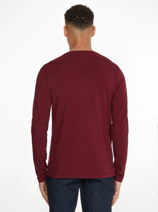 TOMMY HILFIGER / He.T-Shirt / STRETCH SLIM FIT LONG SLEEVE TEE