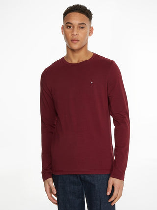 TOMMY HILFIGER / He.T-Shirt / STRETCH SLIM FIT LONG SLEEVE TEE