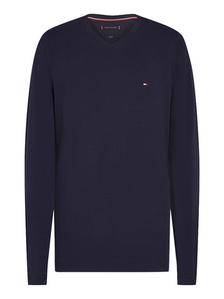 TOMMY HILFIGER / He.T-Shirt / STRETCH SLIM FIT LONG SLEEVE TEE