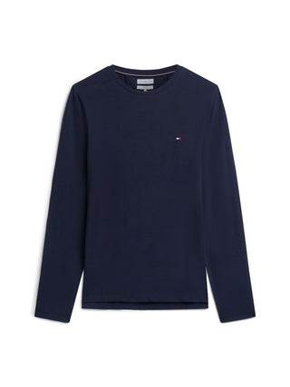 TOMMY HILFIGER / He.T-Shirt / STRETCH SLIM FIT LONG SLEEVE TEE