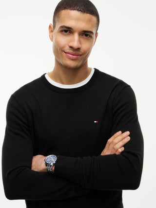 TOMMY HILFIGER / He.Pullover / CORE ESSENTIAL COTTON CREW NECK