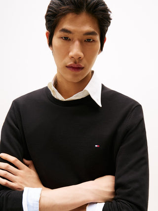 TOMMY HILFIGER / He.Pullover / CORE ESSENTIAL COTTON CREW NECK