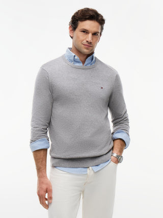 TOMMY HILFIGER / He.Pullover / CORE ESSENTIAL COTTON CREW NECK