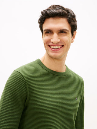 TOMMY HILFIGER / He.Pullover / SEASONAL STRUCTURE CNECK