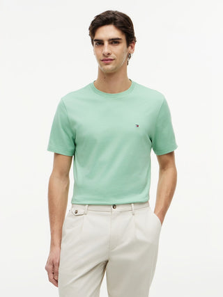 TOMMY HILFIGER / He.T-Shirt / ESS SEASONAL REG FIT SOLID TEE