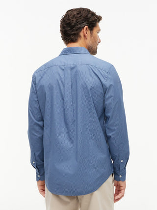 TOMMY HILFIGER / He.Hemd langarm / FLEX POPLIN GEO PRINT RF SHIRT